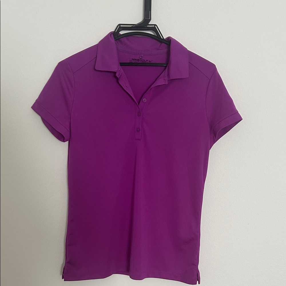 Nike Golf Purple Polo Shirt